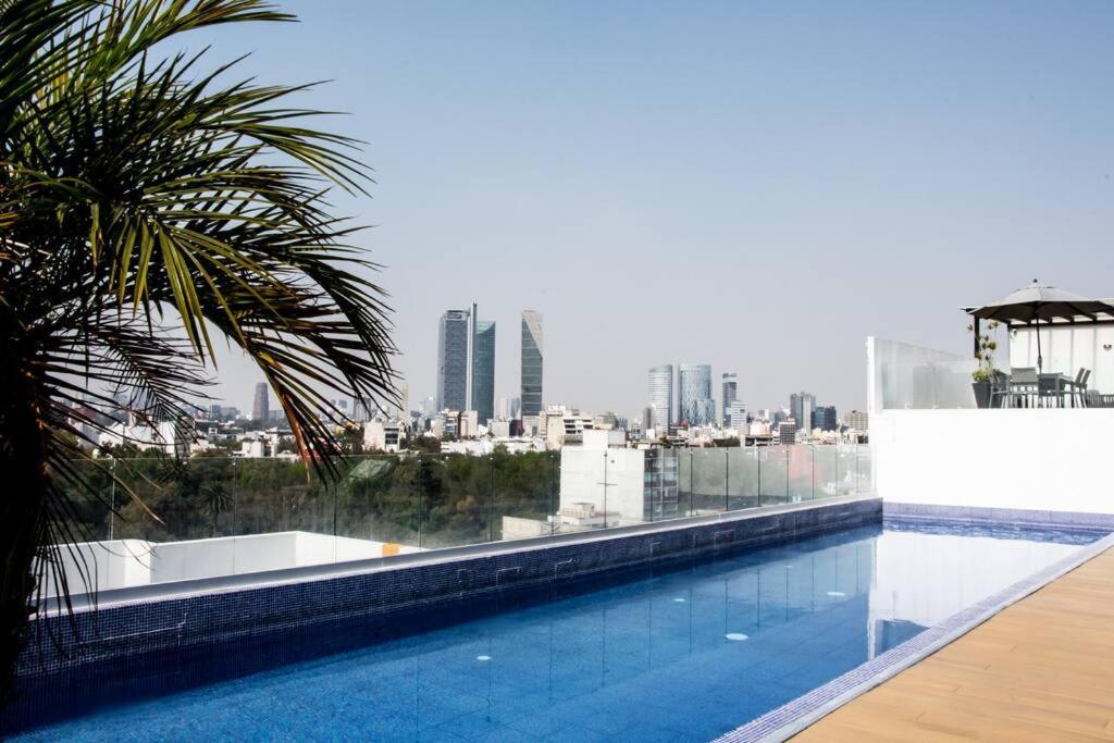 New 2Br With Pool And Rooftop Apartment Mexico City Exterior photo